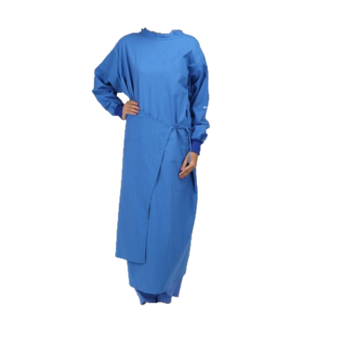 OT Gown with Overlapping