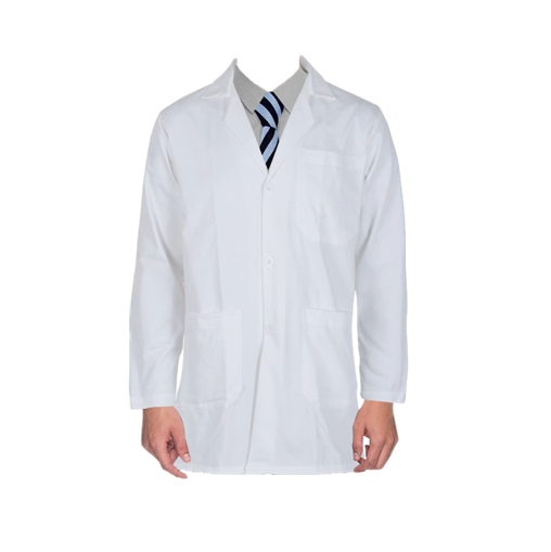 Lab coat full sleeves regular length